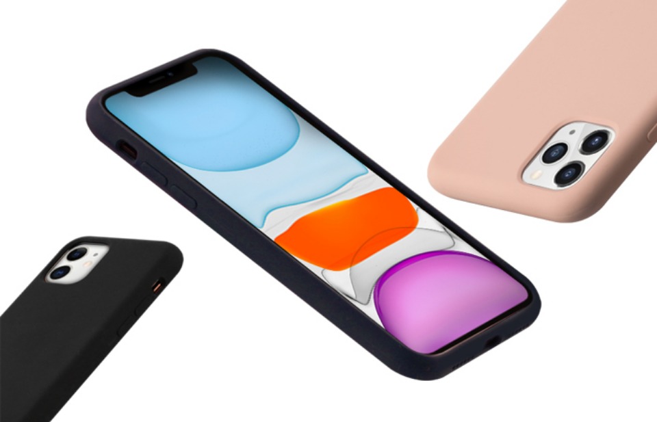 SILICON ALPHA Case for iPhone 11